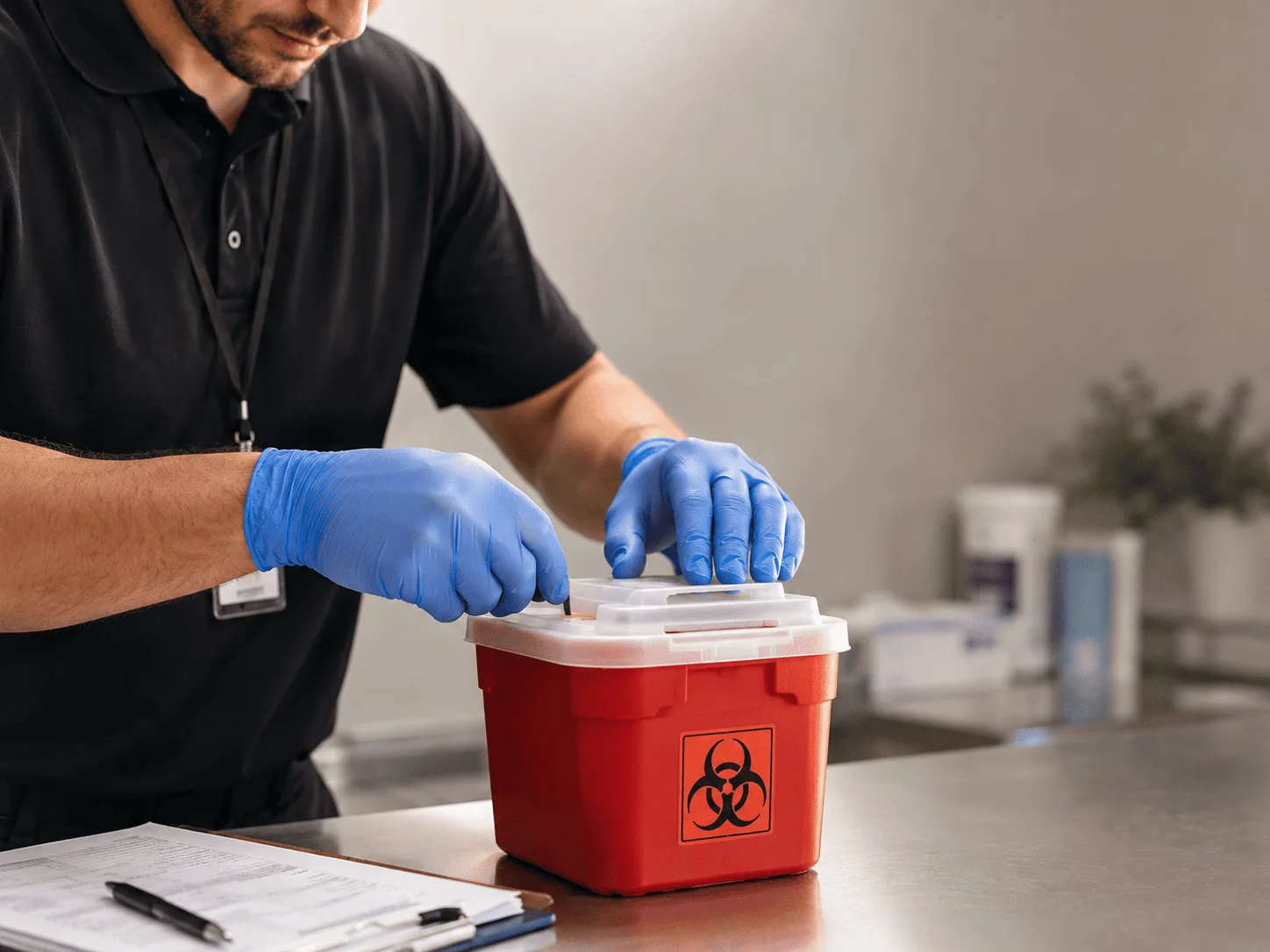 Why choose Sharps Waste Disposal in Hensel, ND